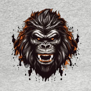 Angry Gorilla face T-Shirt